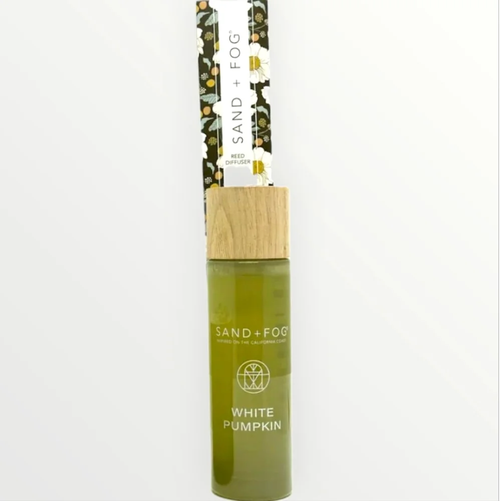 Sand + Fog White Pumpkin Reed Diffuser